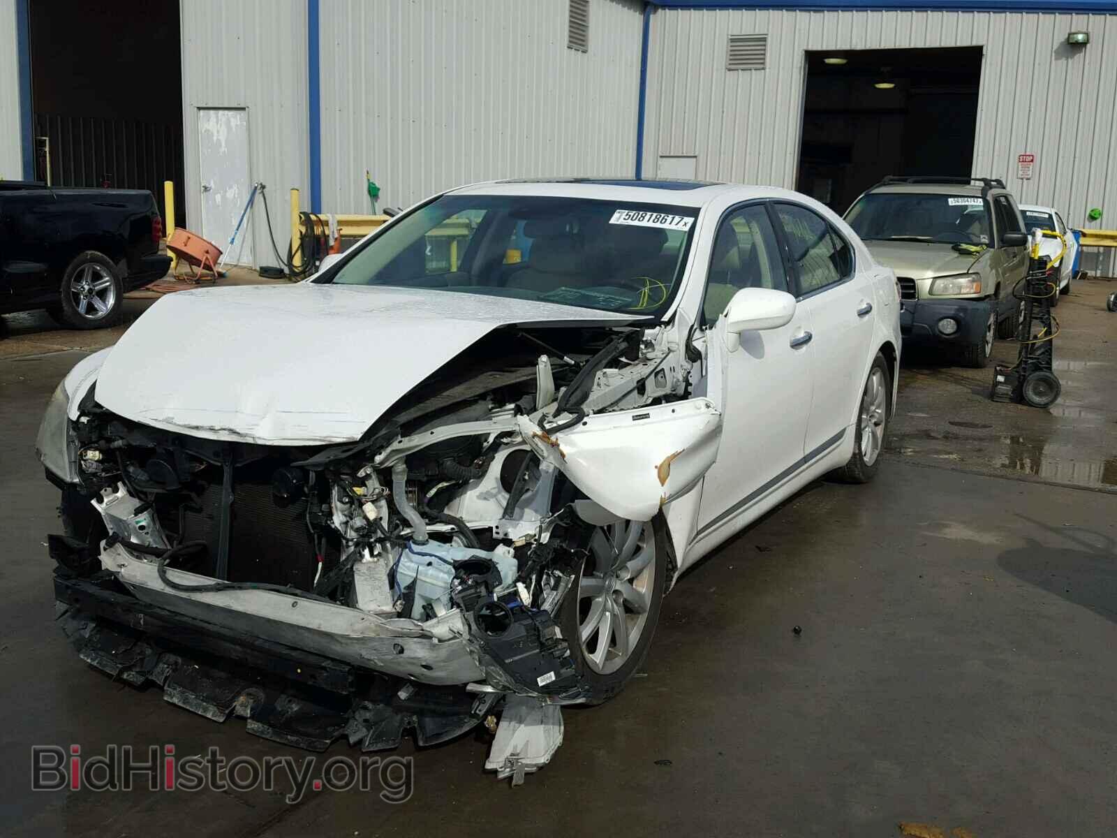 2008 LEXUS LS460 - VIN: JTHBL46F285058451 - Фото 2
