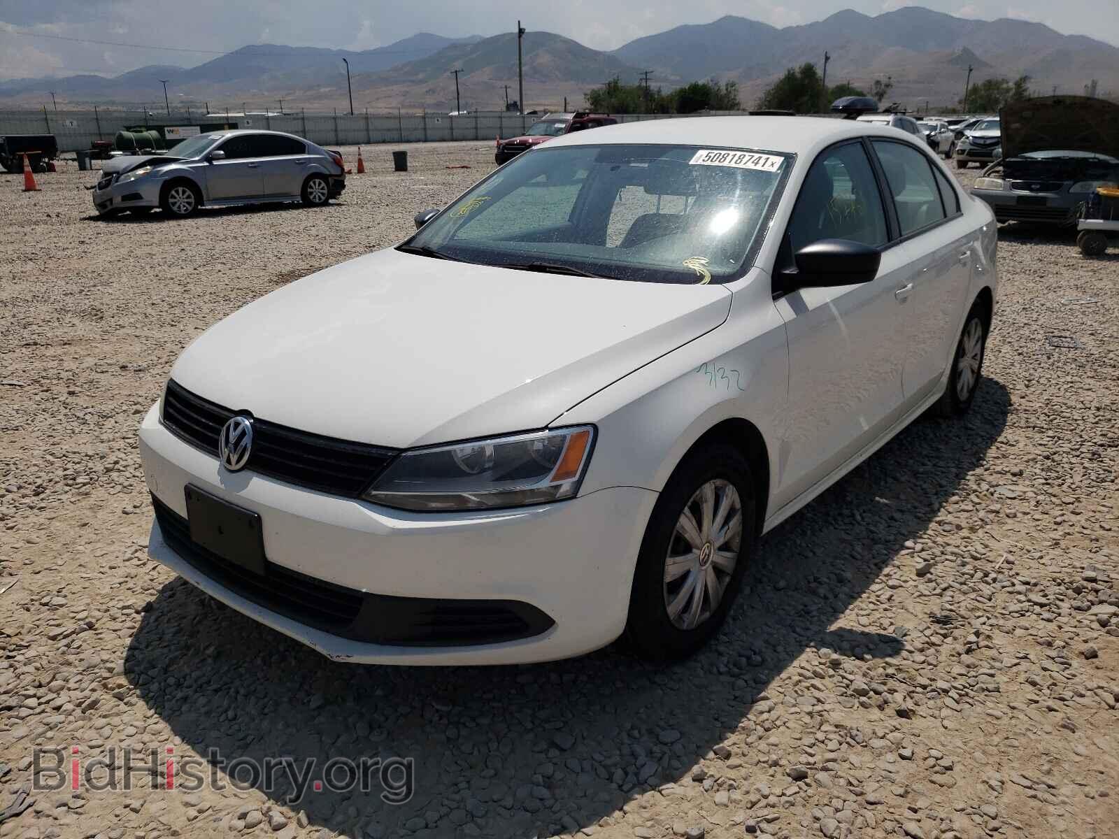 2014 VOLKSWAGEN JETTA - VIN: 3VW2K7AJ0EM384155 - Фото 2