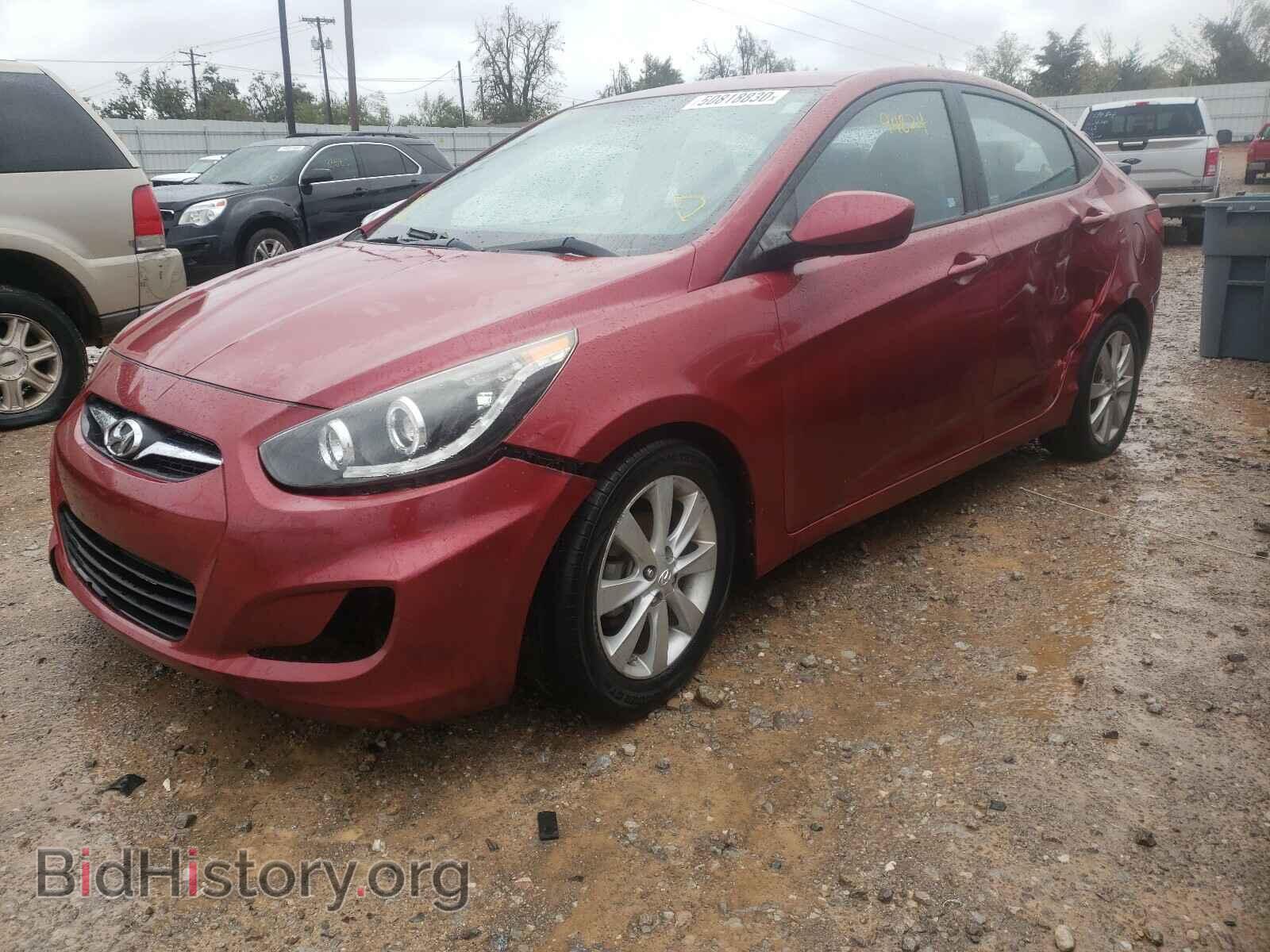 2014 HYUNDAI ACCENT - VIN: KMHCU4AEXEU783598 - Фото 2