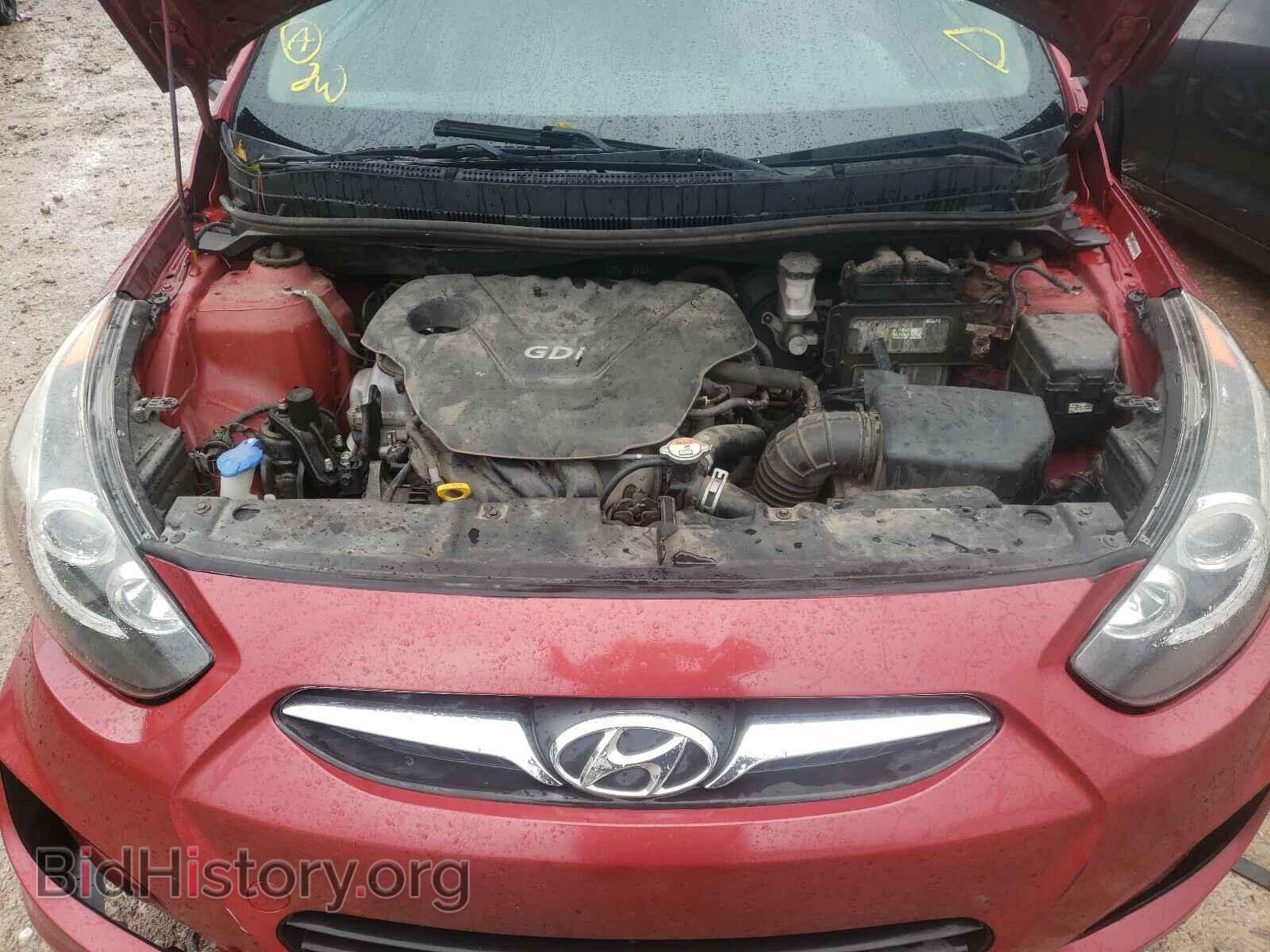 2014 HYUNDAI ACCENT - VIN: KMHCU4AEXEU783598 - Фото 7
