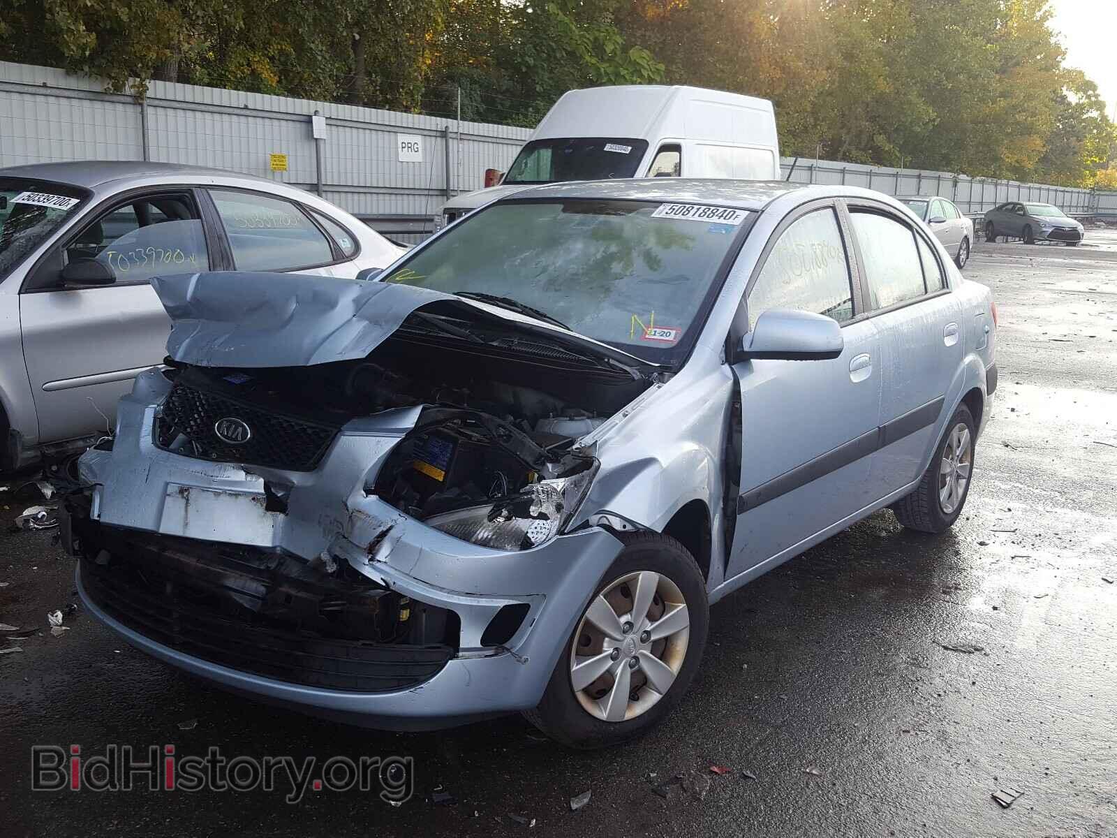 2009 KIA RIO BASE - VIN: KNADE223596482705 - Фото 2