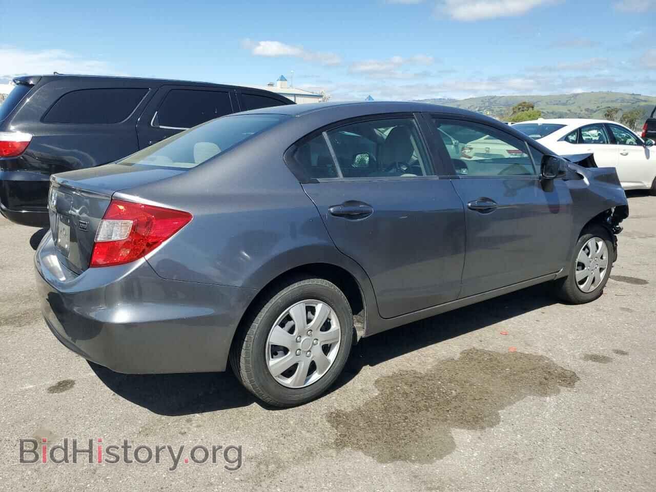 2012 HONDA CIVIC - VIN: JHMFB2F50CS005385 - Фото 3