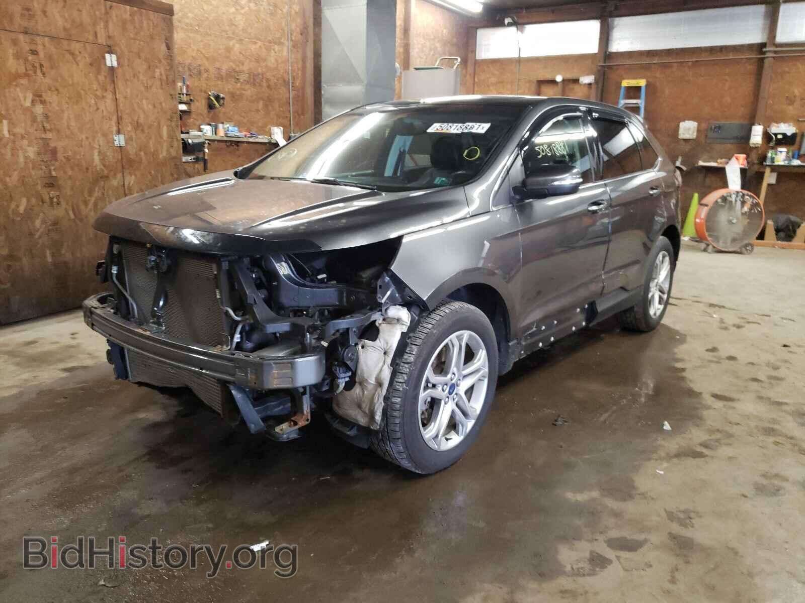 2015 FORD EDGE - VIN: 2FMTK4K9XFBC28357 - Фото 2