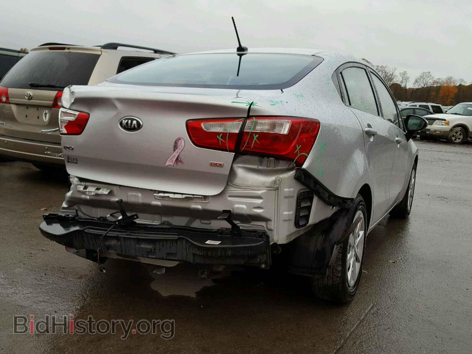 2017 KIA RIO - VIN: KNADM4A37H6015932 - Фото 4