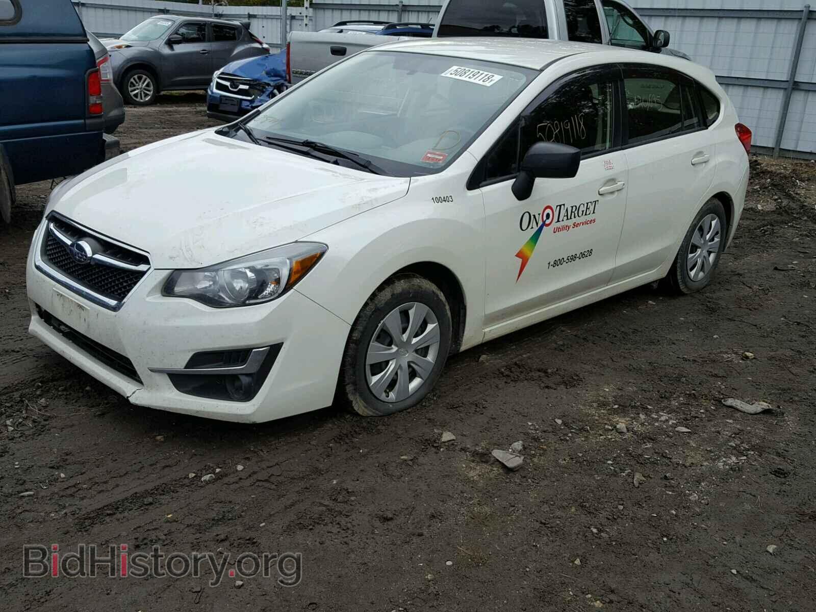 2016 SUBARU IMPREZA - VIN: JF1GPAA66G8260021 - Фото 2