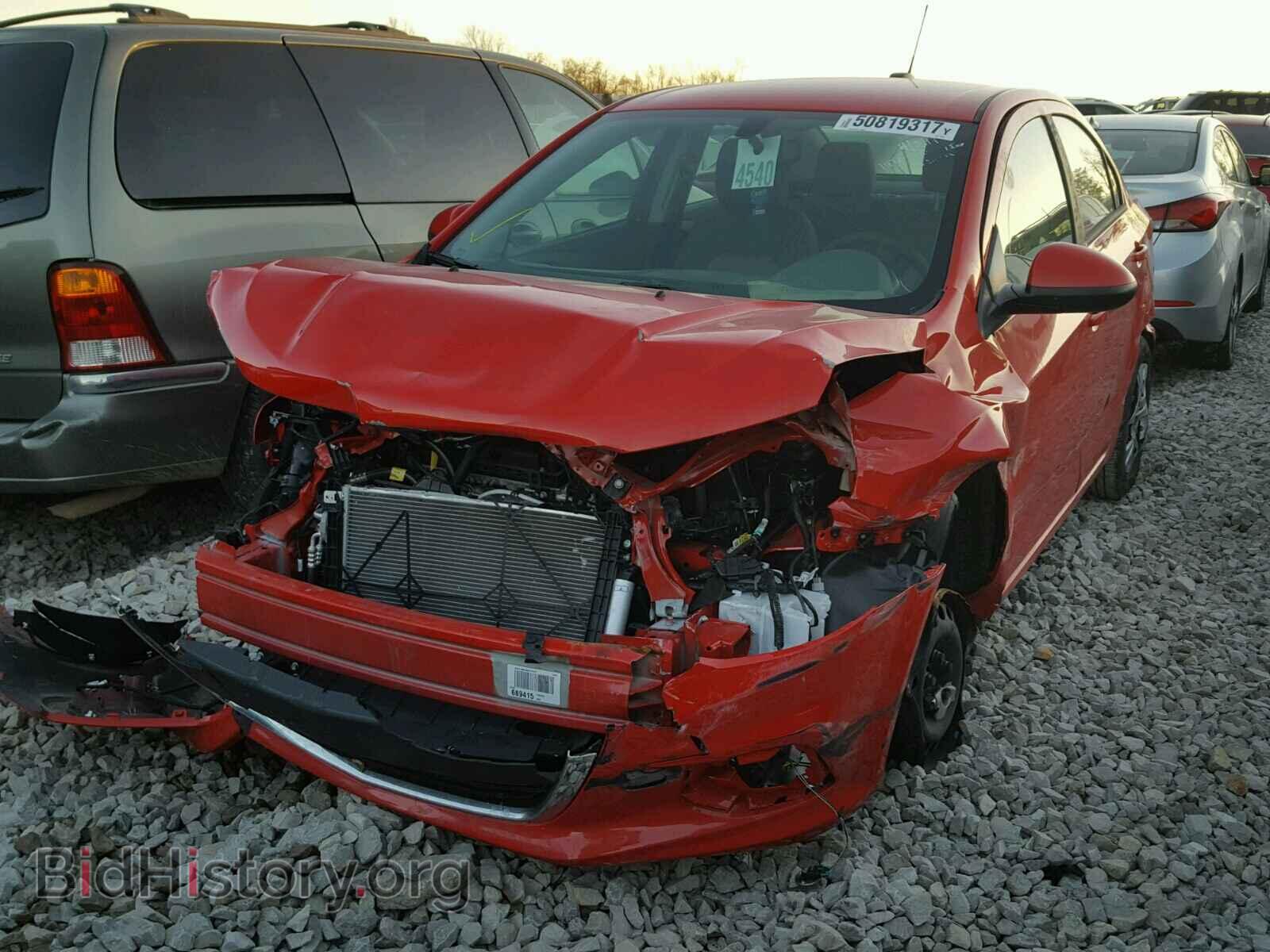 2017 CHEVROLET SONIC - VIN: 1G1JB5SH0H4142876 - Фото 2
