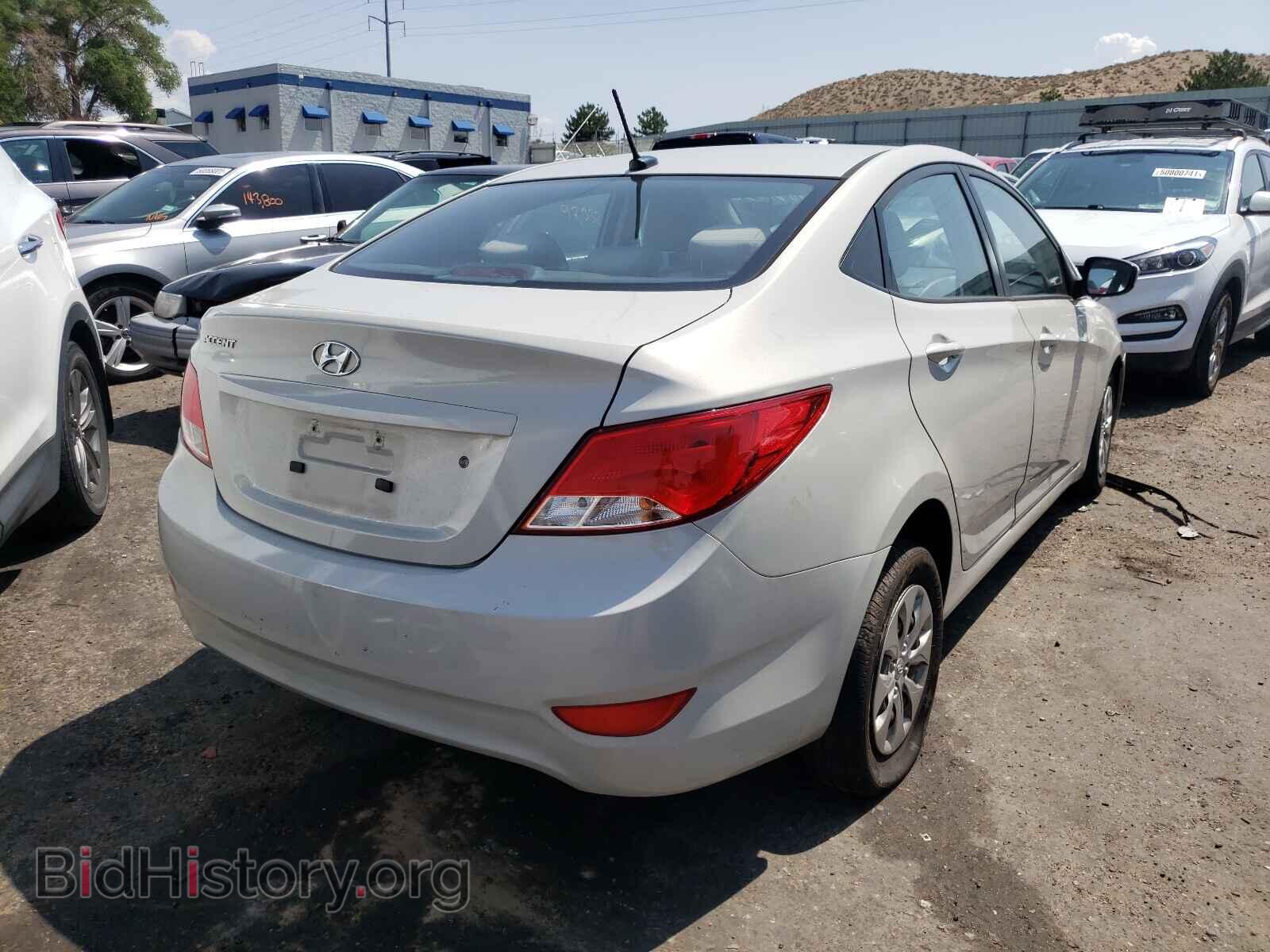 2016 HYUNDAI ACCENT - VIN: KMHCT4AE3GU001003 - Photo 4