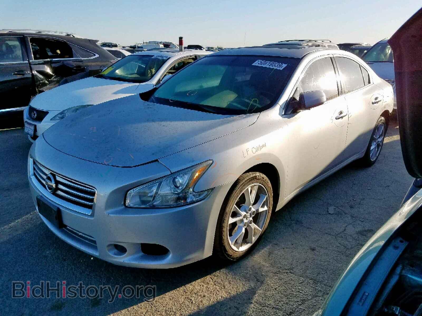 2014 NISSAN MAXIMA S - VIN: 1N4AA5AP1EC486128 - Фото 2