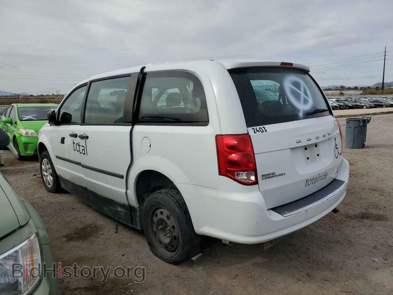 2015 DODGE CARAVAN - VIN: 2C4RDGBG6FR709447 - Фото 2