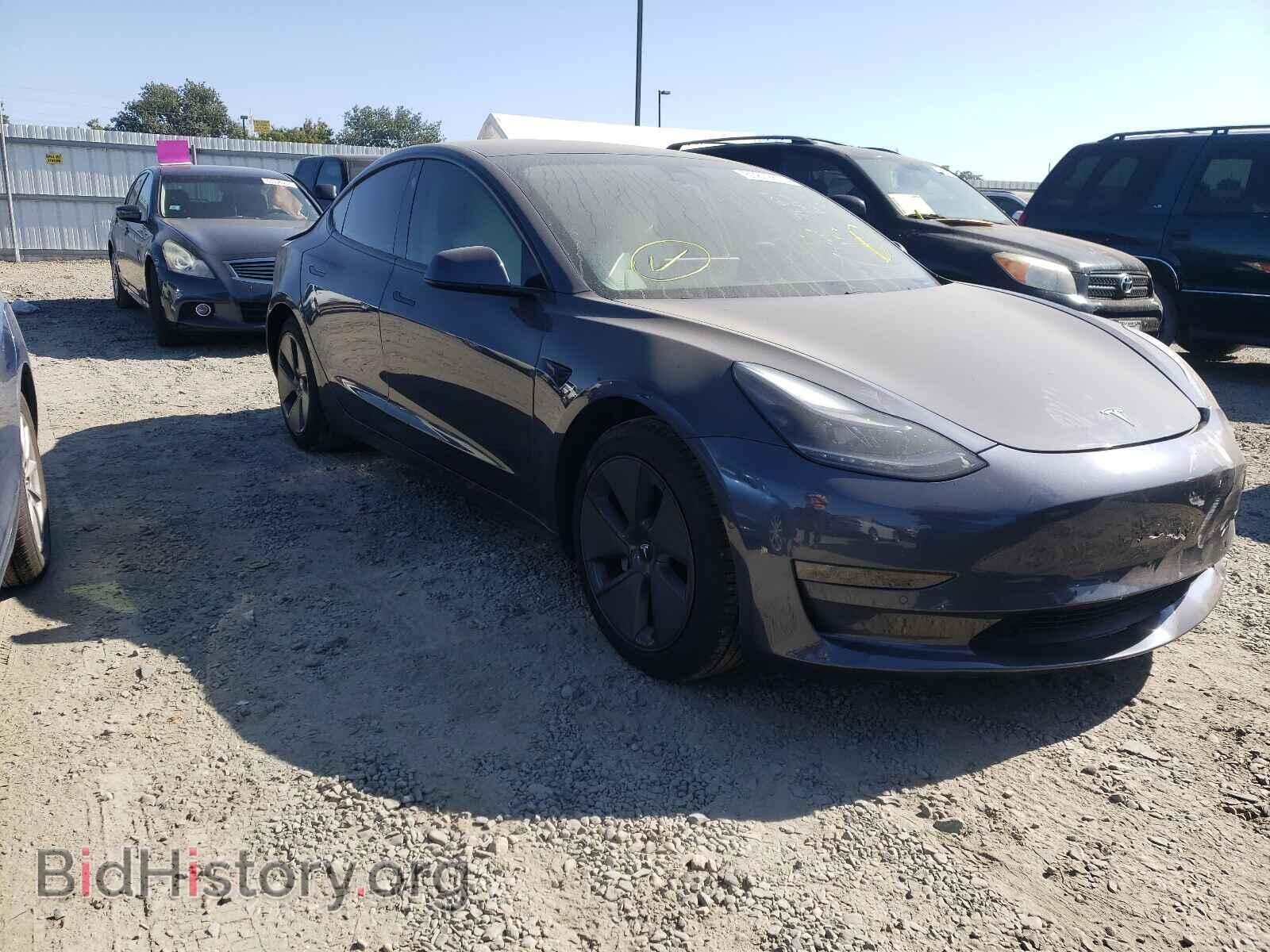 Photo 5YJ3E1EA1MF877416 - TESLA MODEL 3 2021
