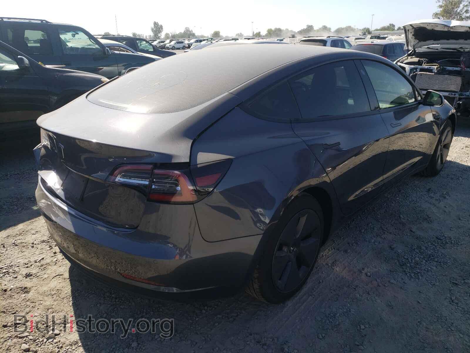 2021 TESLA MODEL 3 - VIN: 5YJ3E1EA1MF877416 - Фото 4