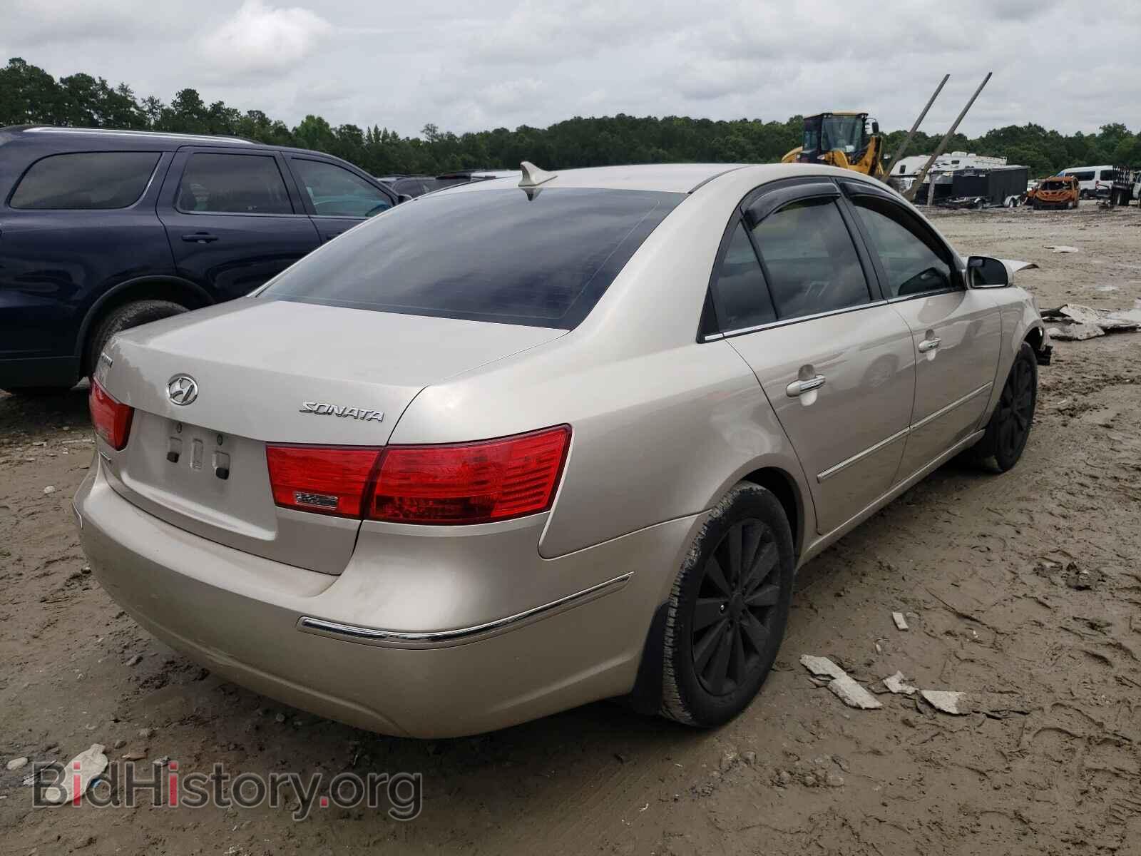 2009 HYUNDAI SONATA - VIN: 5NPEU46C59H495671 - Фото 4