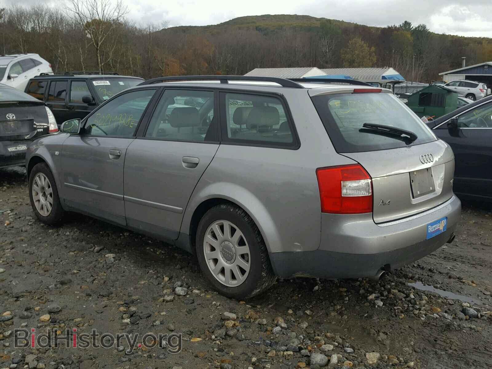 2002 AUDI A4 - VIN: WAUVC68E52A309456 - Фото 3