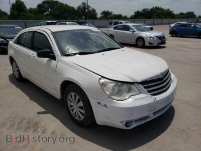 2008 Chrysler SEBRING Sebring LX, белый — VIN 1C3LC46K98N186595, Copart