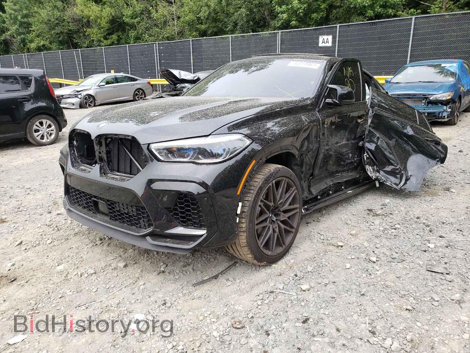 2021 BMW X6 - VIN: 5YMCY0C09M9G50488 - Фото 2