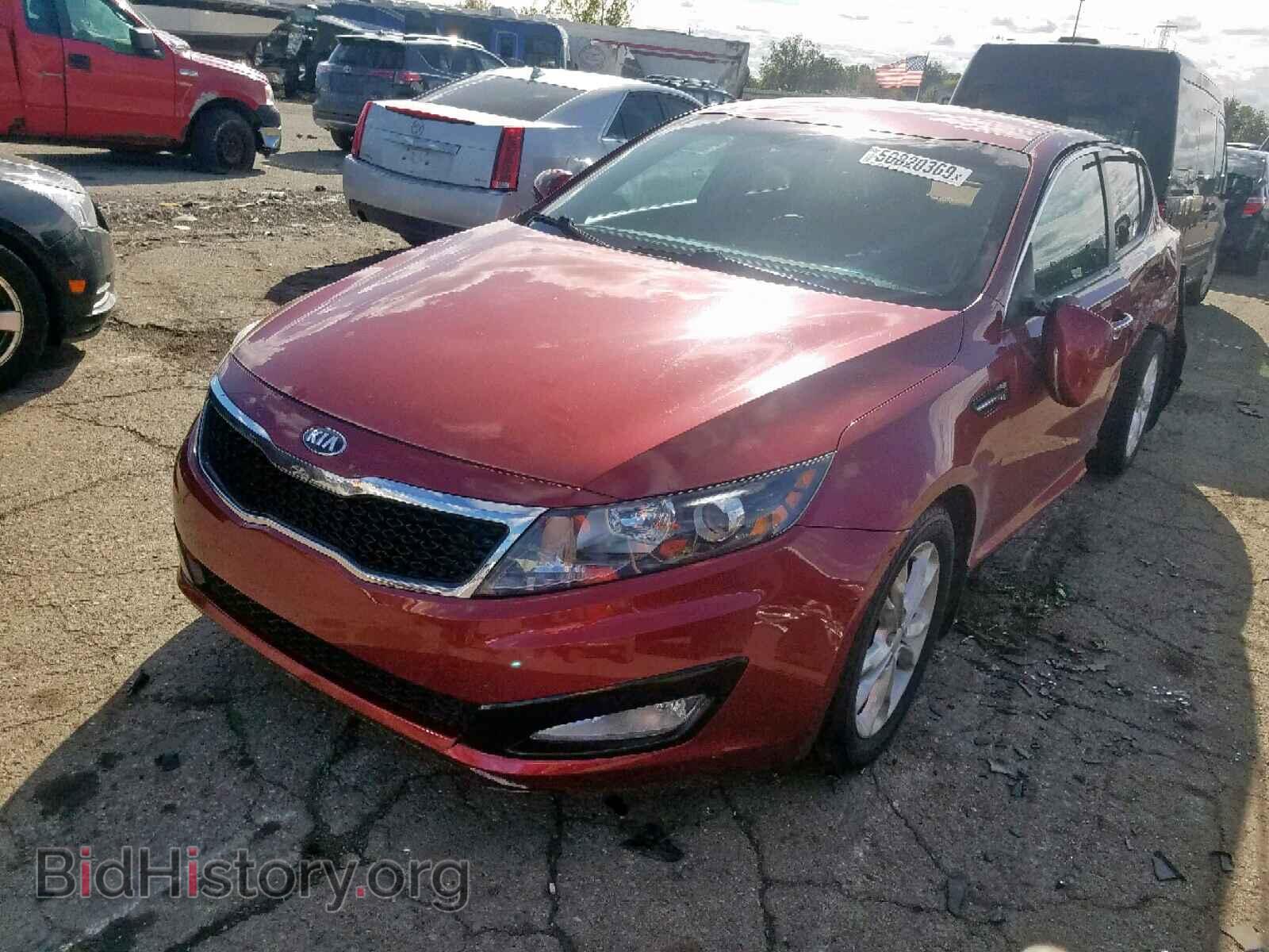 2013 KIA OPTIMA EX - VIN: 5XXGN4A77DG166975 - Фото 2