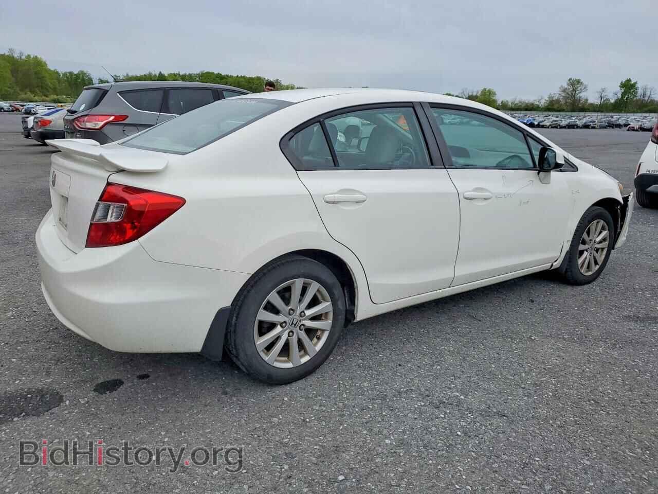 2012 HONDA CIVIC - VIN: 2HGFB2F90CH501445 - Фото 3