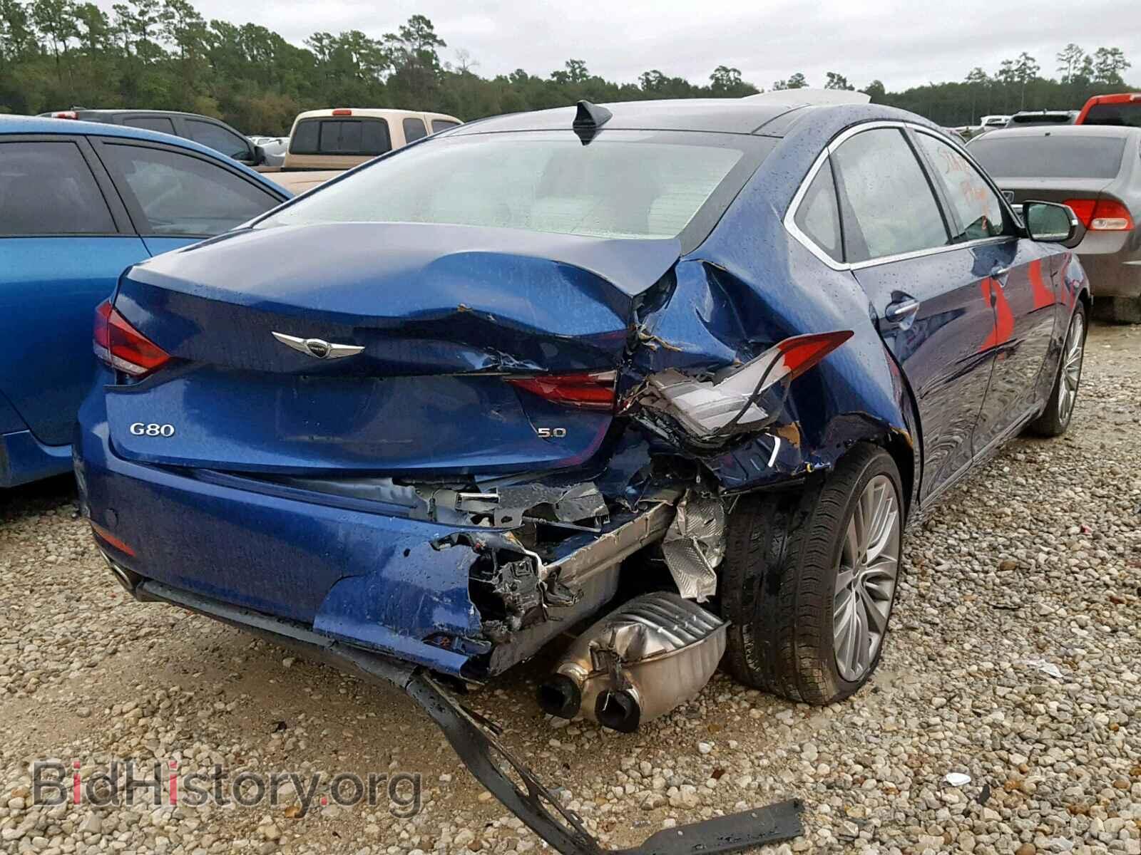 2017 GENESIS G80 - VIN: KMHGN4JF2HU181659 - Фото 4