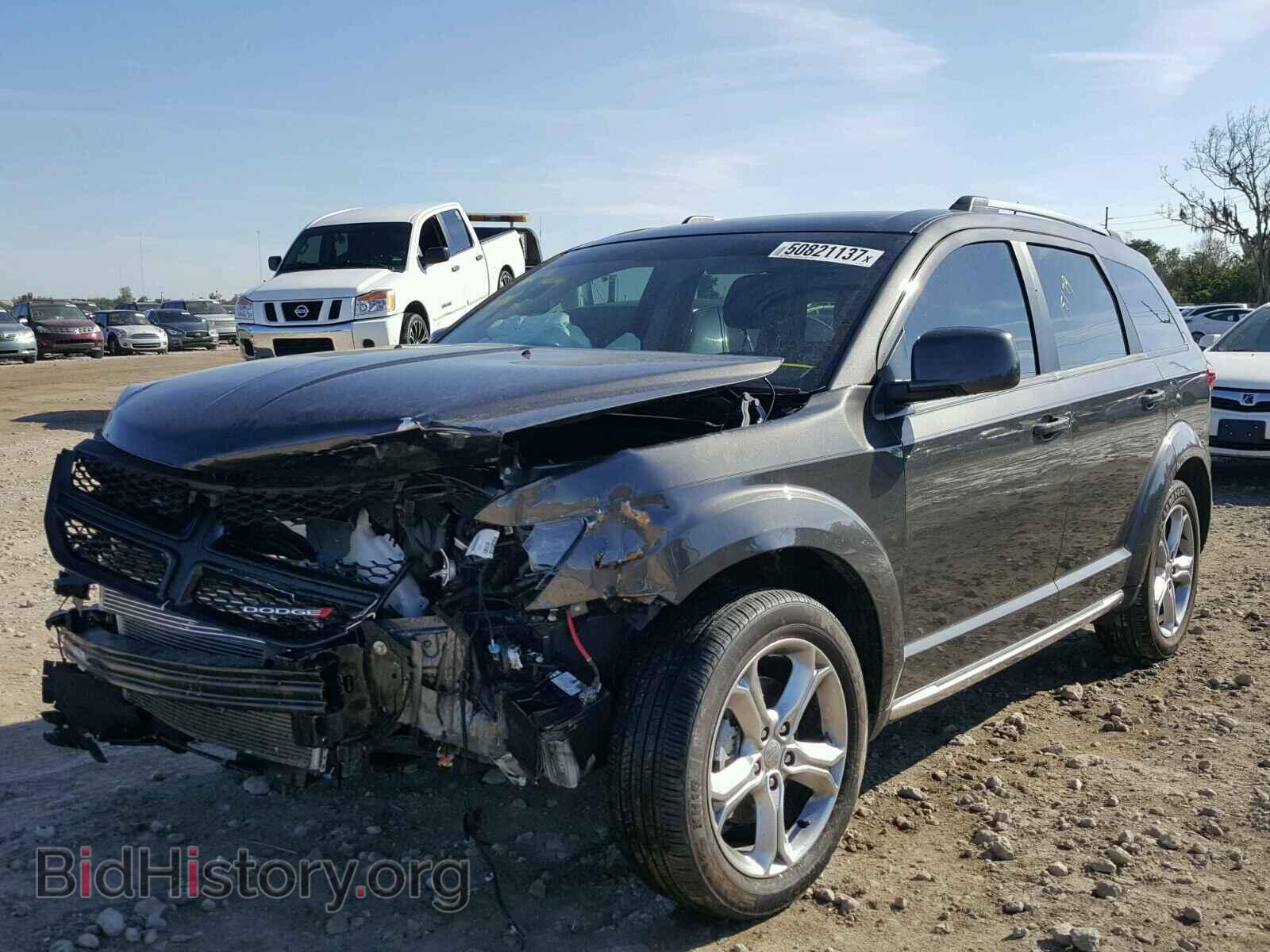 2017 DODGE JOURNEY - VIN: 3C4PDCGB0HT556917 - Фото 2