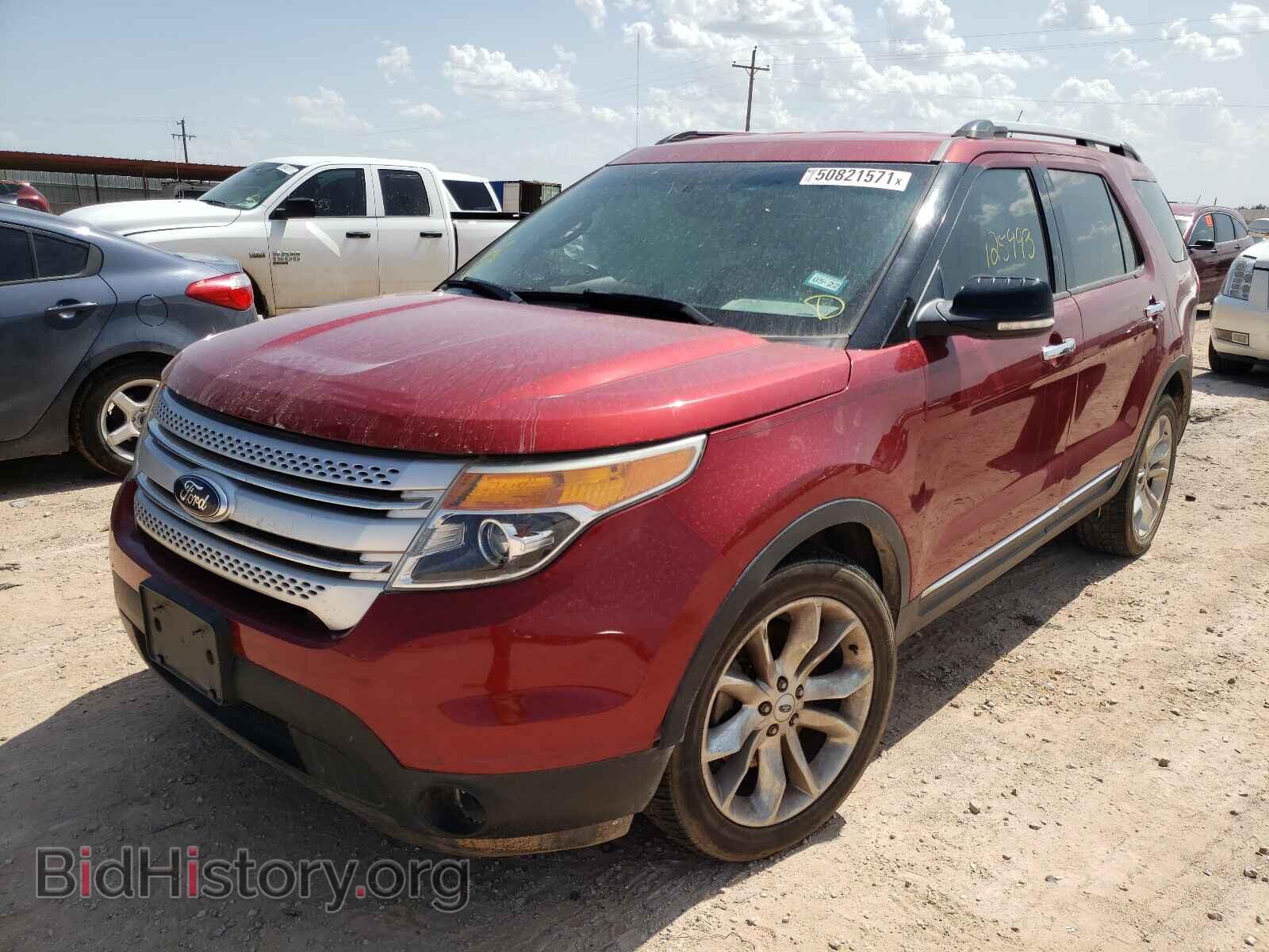2014 FORD EXPLORER - VIN: 1FM5K7D85EGB52262 - Фото 2