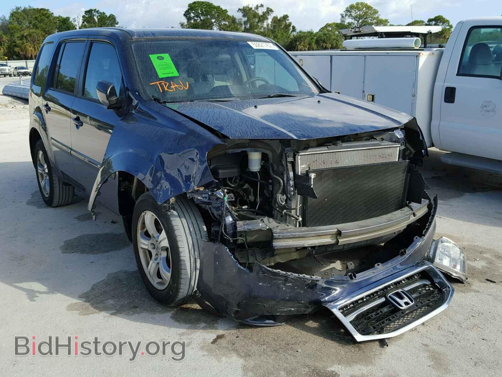 Фотография 5FNYF3H44EB026975 - HONDA PILOT 2014