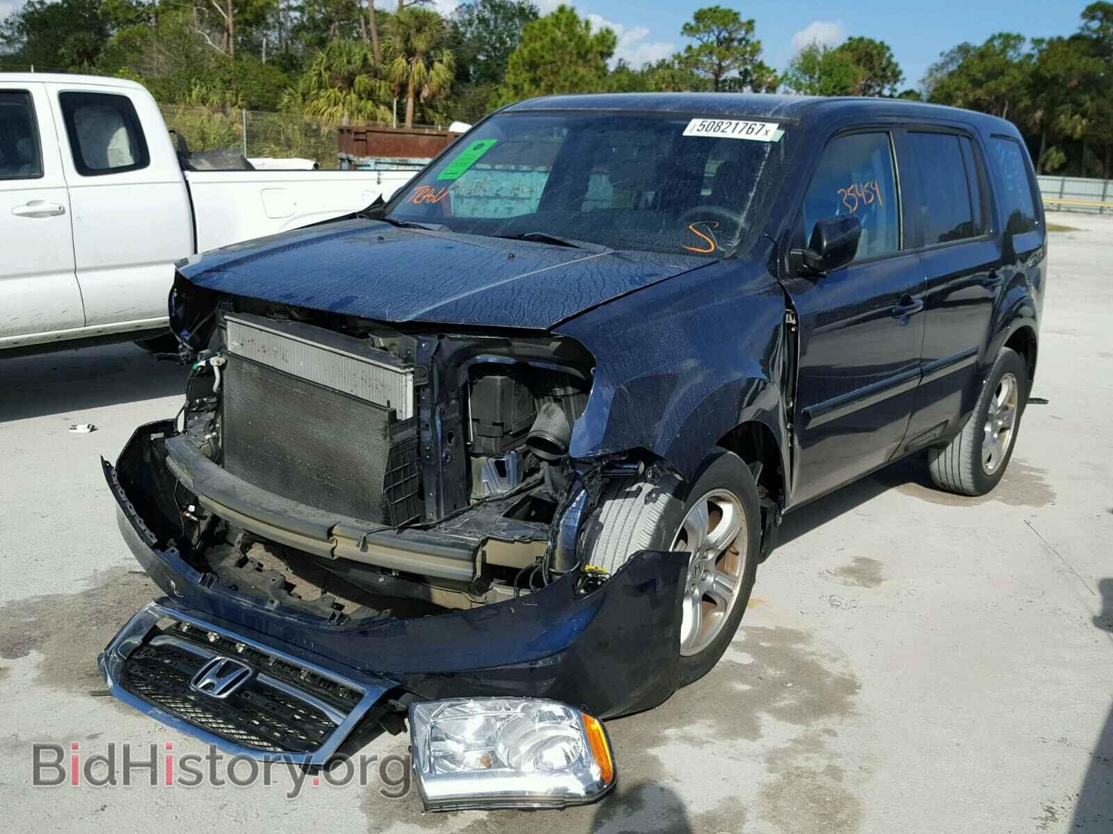 2014 HONDA PILOT - VIN: 5FNYF3H44EB026975 - Фото 2