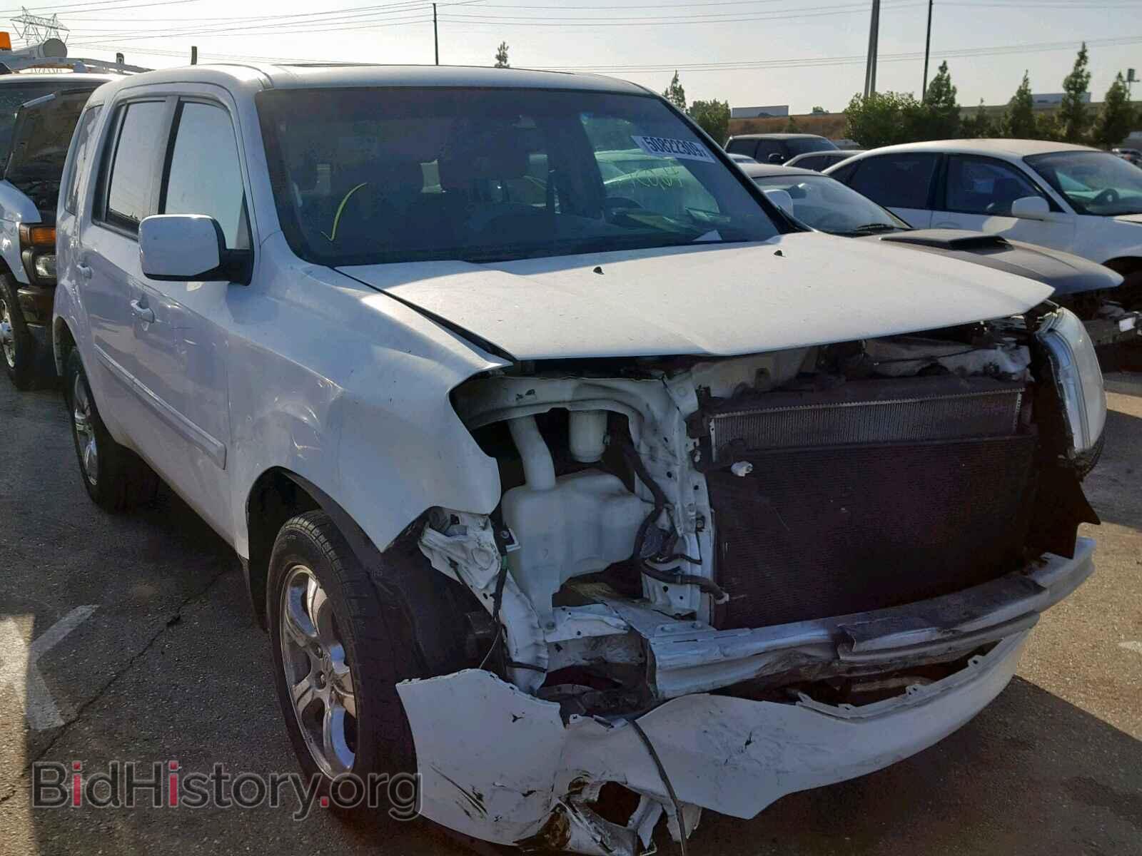 Photo 5FNYF3H50FB003445 - HONDA PILOT EXL 2015