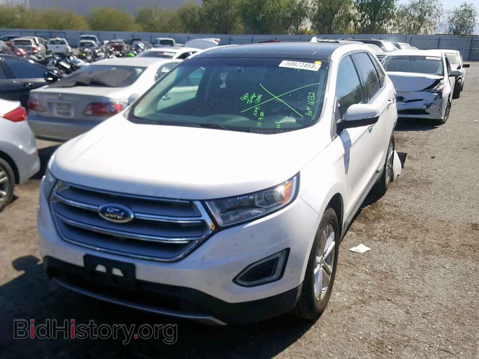 2015 FORD EDGE SEL - VIN: 2FMTK3J89FBB77713 - Photo 2
