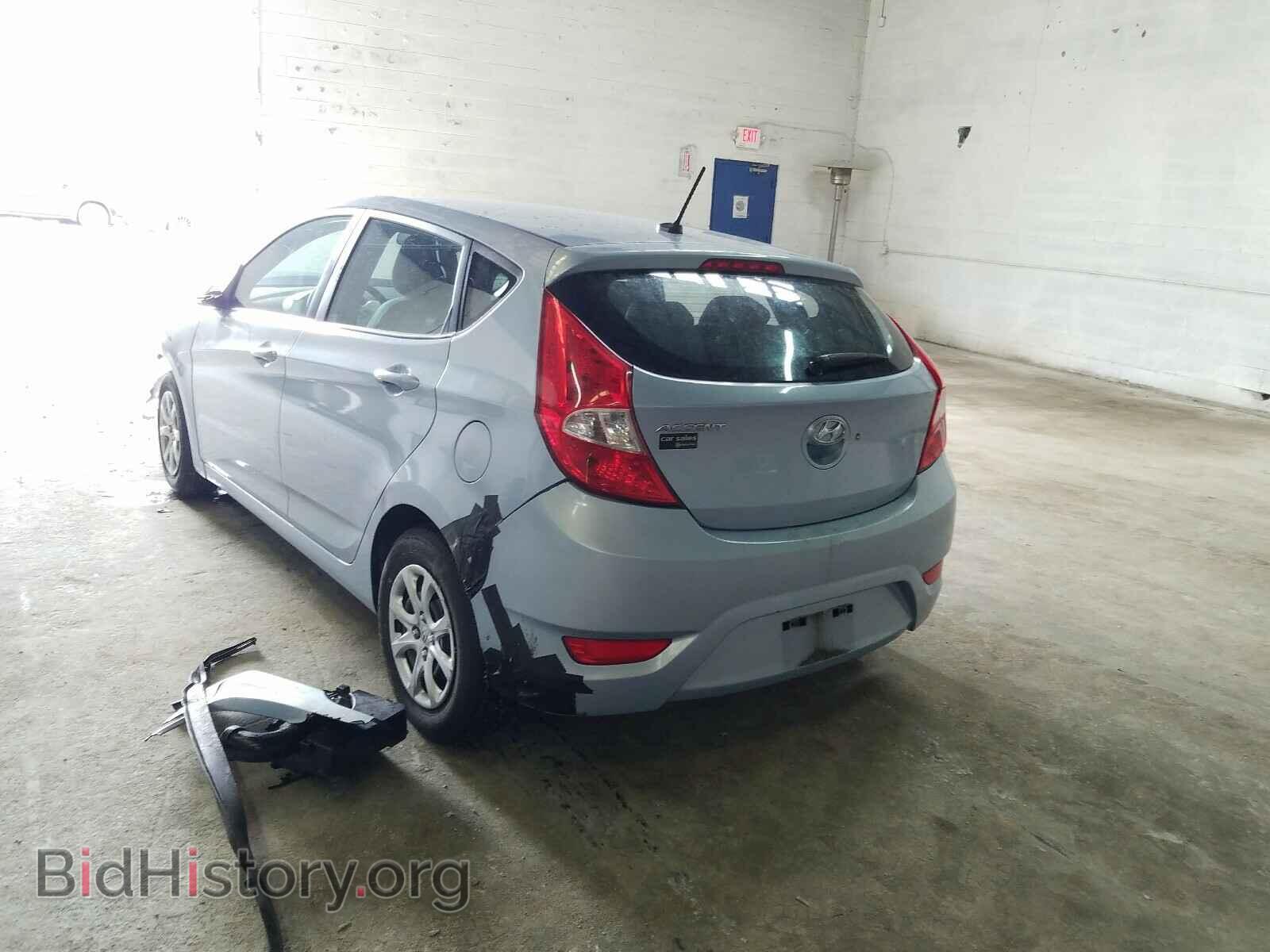 2014 HYUNDAI ACCENT - VIN: KMHCT5AEXEU173080 - Фото 3