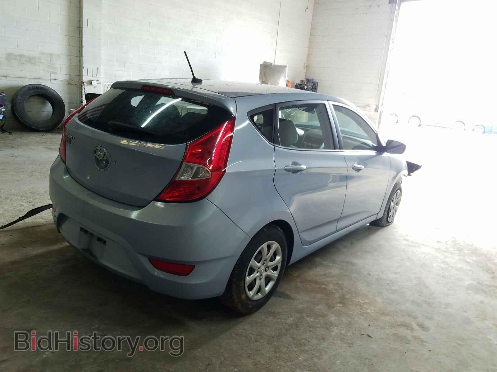 2014 HYUNDAI ACCENT - VIN: KMHCT5AEXEU173080 - Фото 4