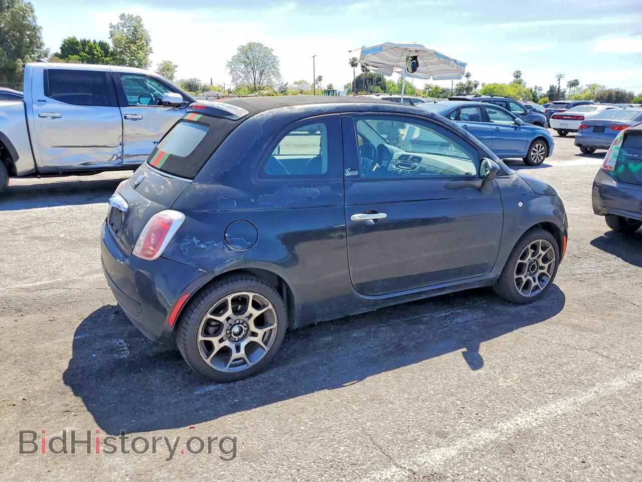 2012 FIAT 500 - VIN: 3C3CFFDR2CT332427 - Photo 3