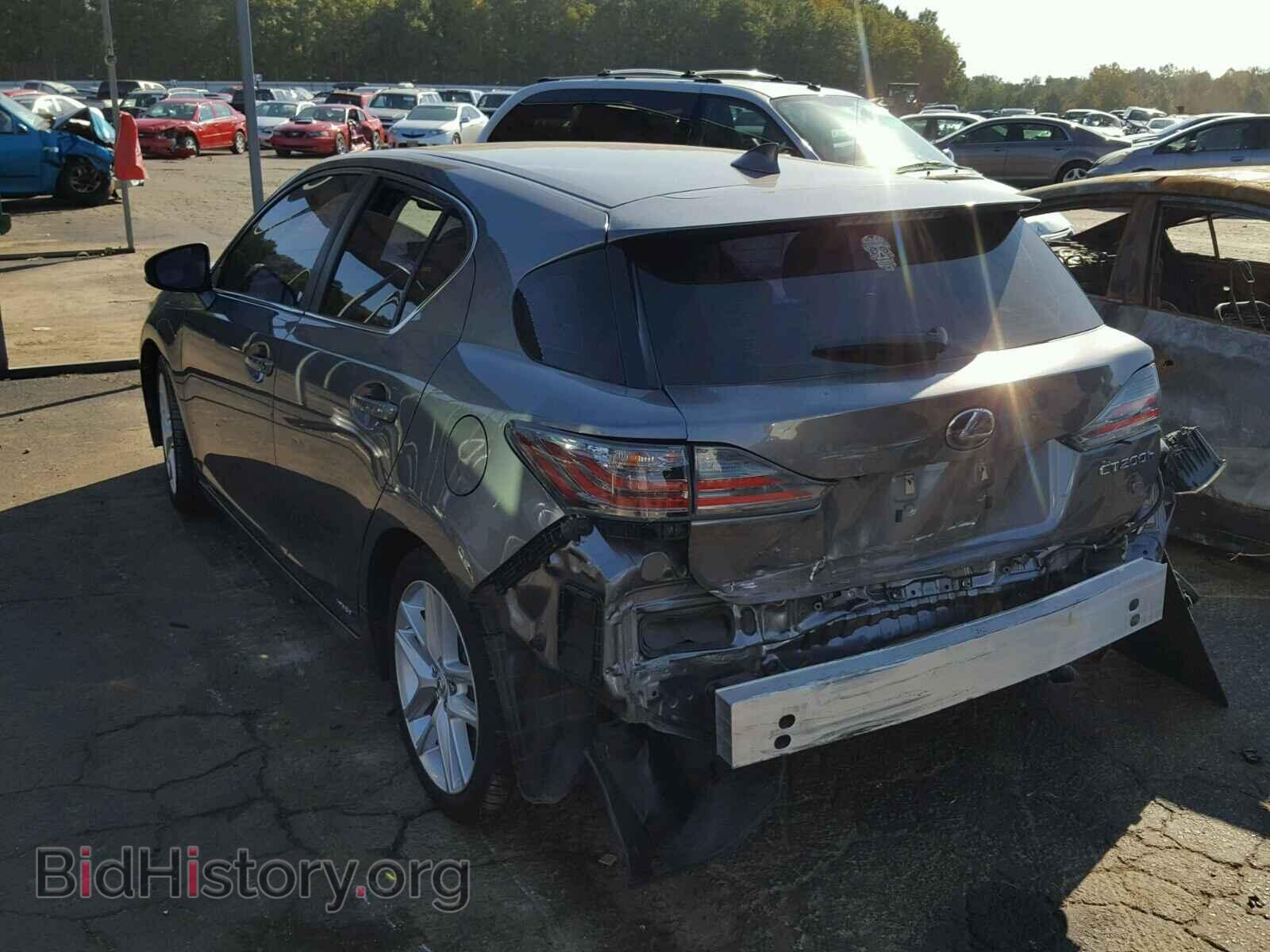 2014 LEXUS CT 200 - VIN: JTHKD5BH9E2206022 - Фото 3