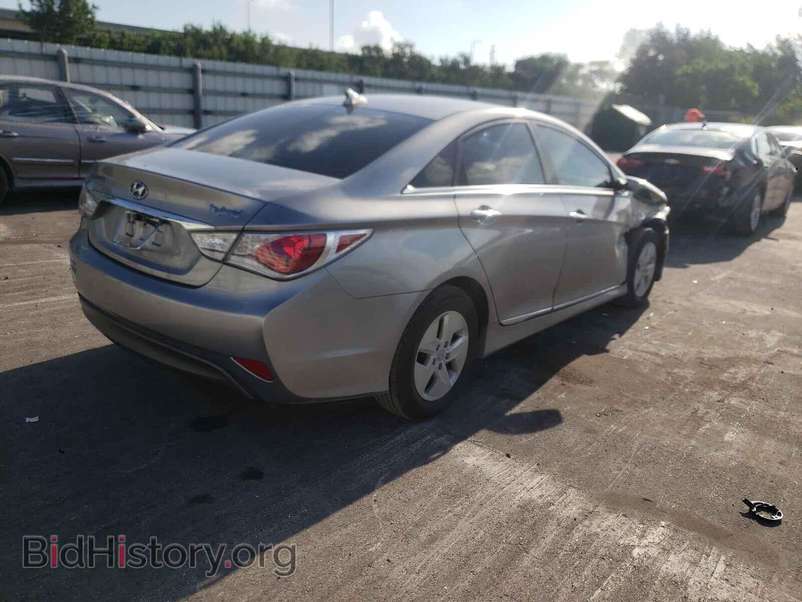 2011 HYUNDAI SONATA - VIN: KMHEC4A45BA003510 - Фото 4