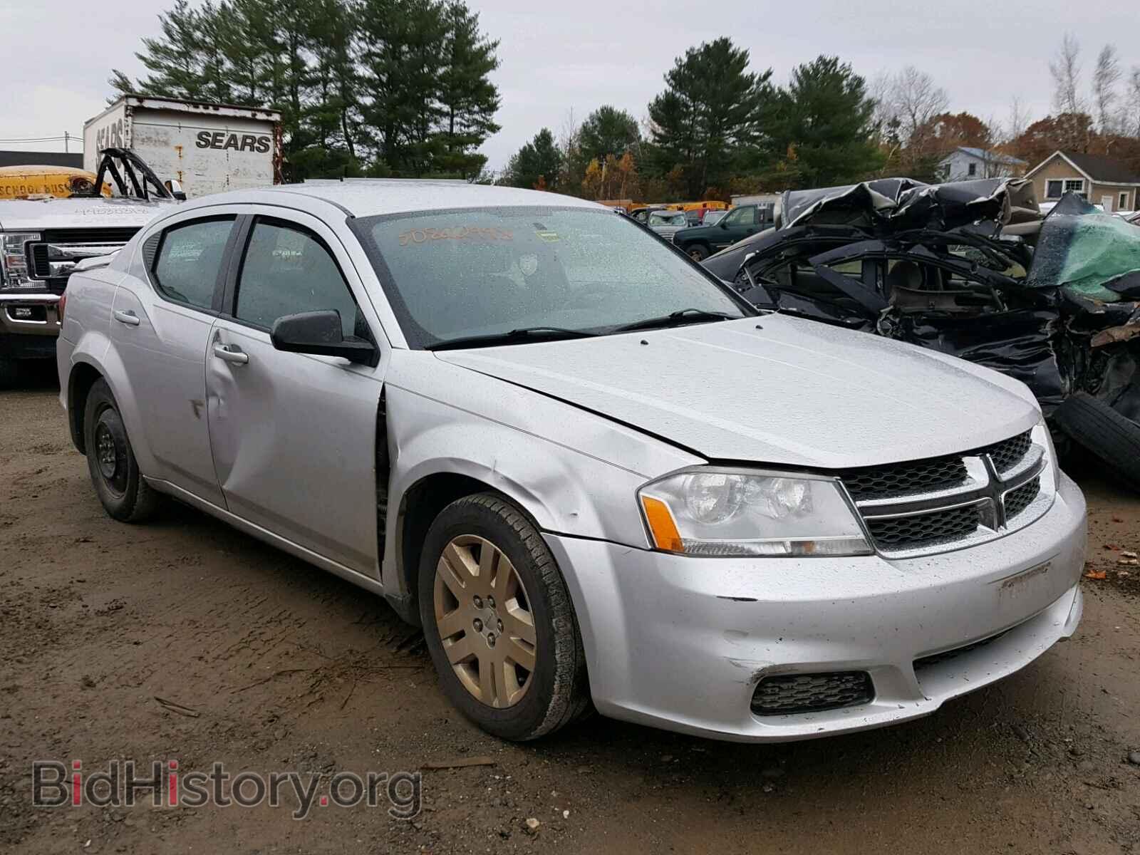 Photo 1C3CDZAB3CN165221 - DODGE AVENGER 2012