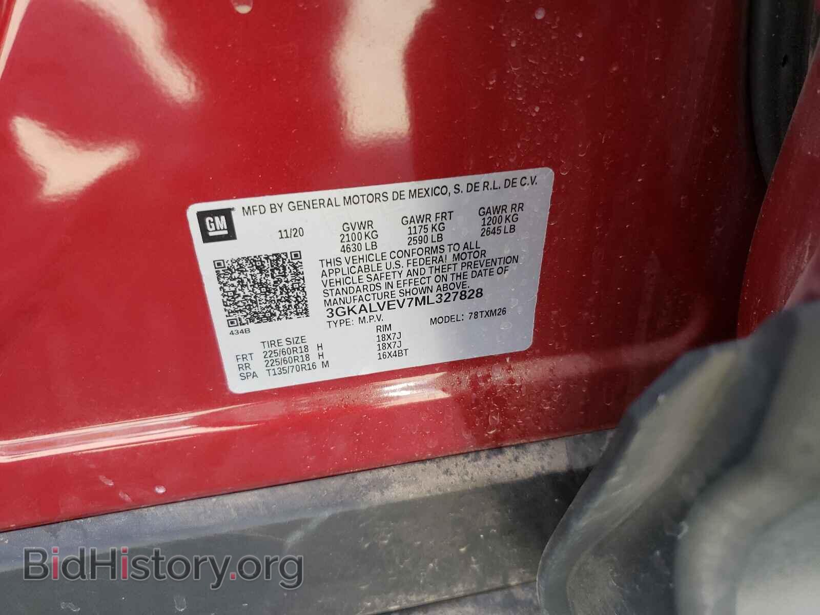 2021 GMC TERRAIN - VIN: 3GKALVEV7ML327828 - Photo 10