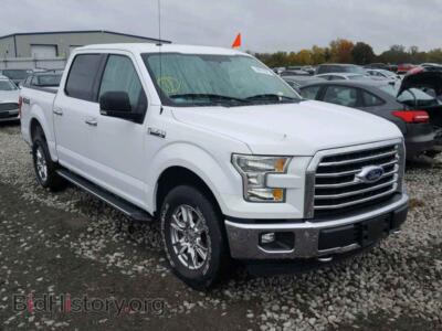 2015 Ford F150 SUPER, white — VIN 1FTEW1EF7FKD48088, Copart
