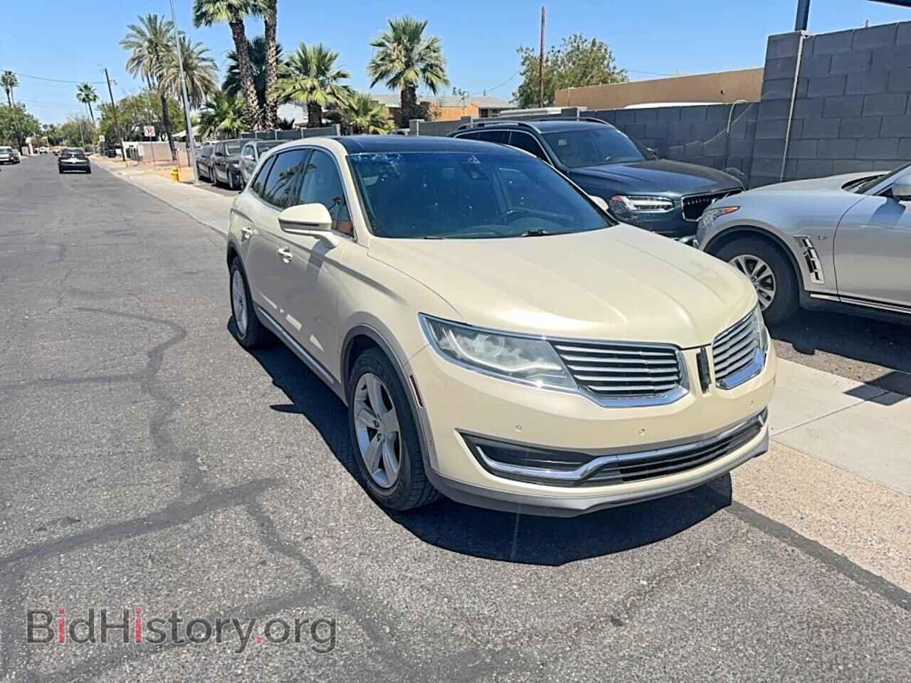 Photo 2LMPJ8LP8GBL40590 - LINCOLN MKX 2016
