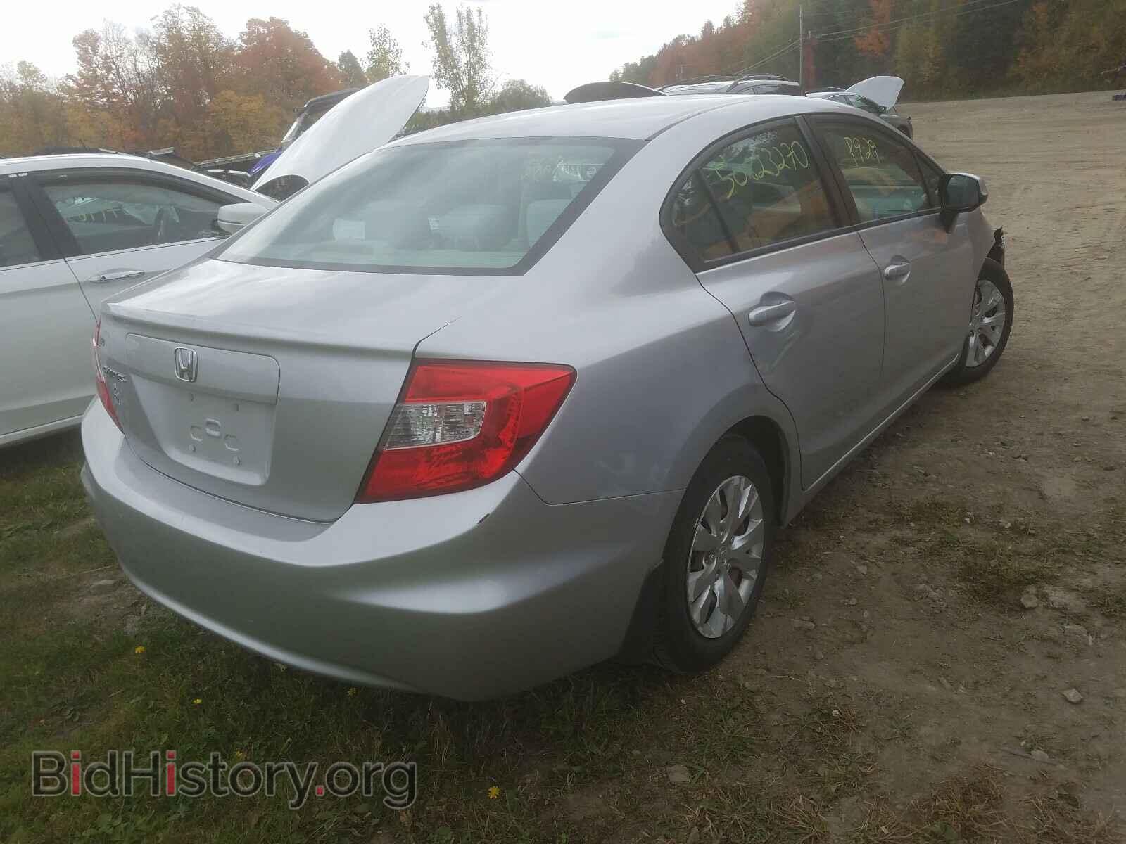 2012 HONDA CIVIC - VIN: 19XFB2F50CE325617 - Фото 4