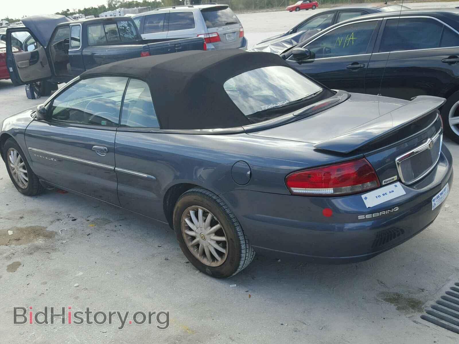 2001 CHRYSLER SEBRING - VIN: 1C3EL55U01N641115 - Фото 3