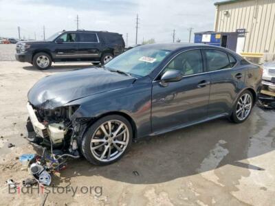 2008 Lexus IS 350, charcoal — VIN JTHBE262082015742, Copart