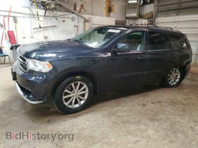 2016 Dodge DURANGO SXT, синий — VIN 1C4RDJAG9GC385757, Copart