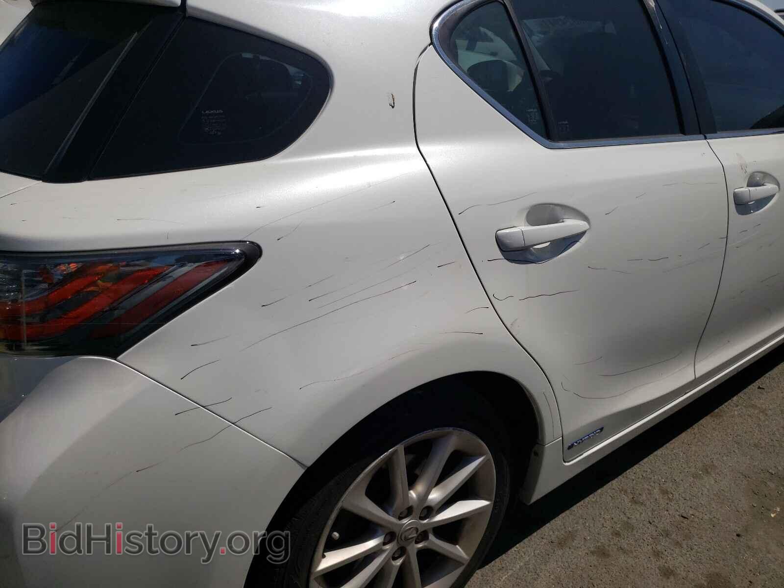 2013 LEXUS CT 200 - VIN: JTHKD5BHXD2123049 - Фото 9