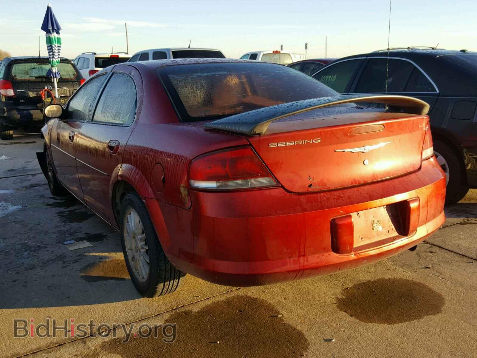 2004 CHRYSLER SEBRING - VIN: 1C3EL46X04N110200 - Фото 3