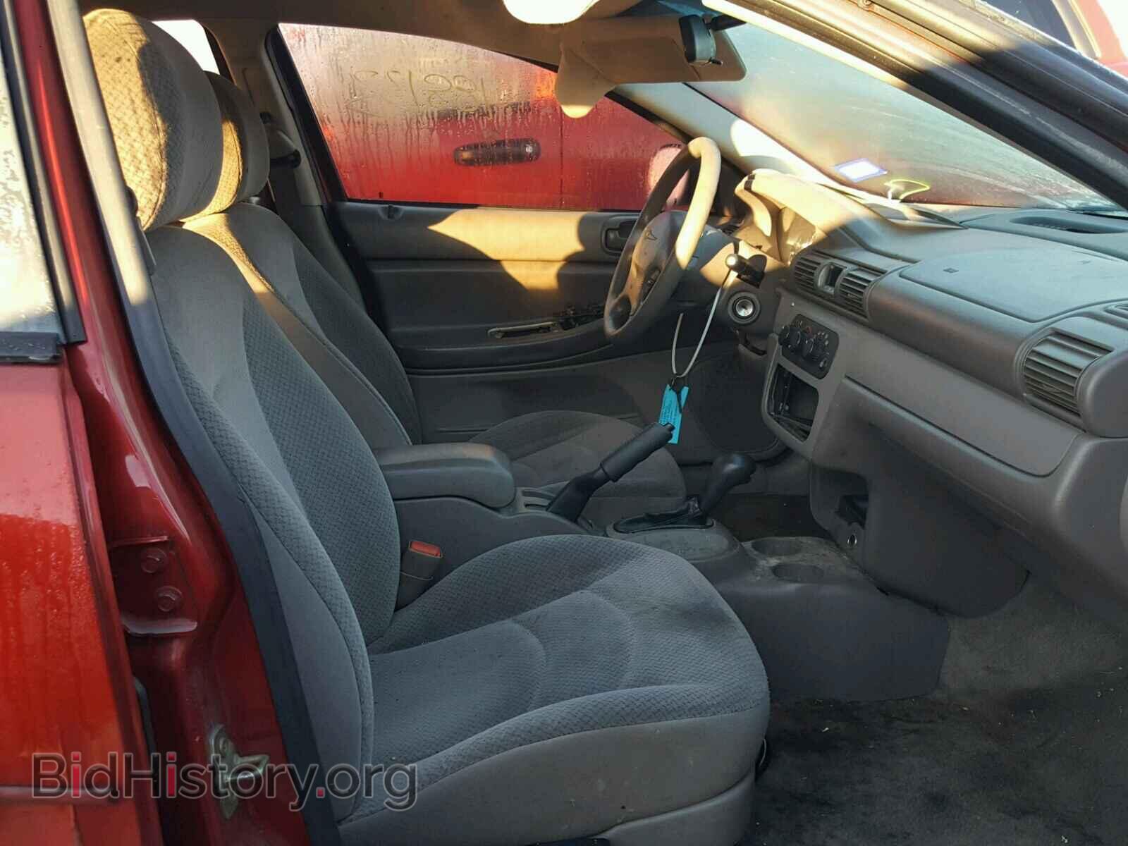 2004 CHRYSLER SEBRING - VIN: 1C3EL46X04N110200 - Фото 5