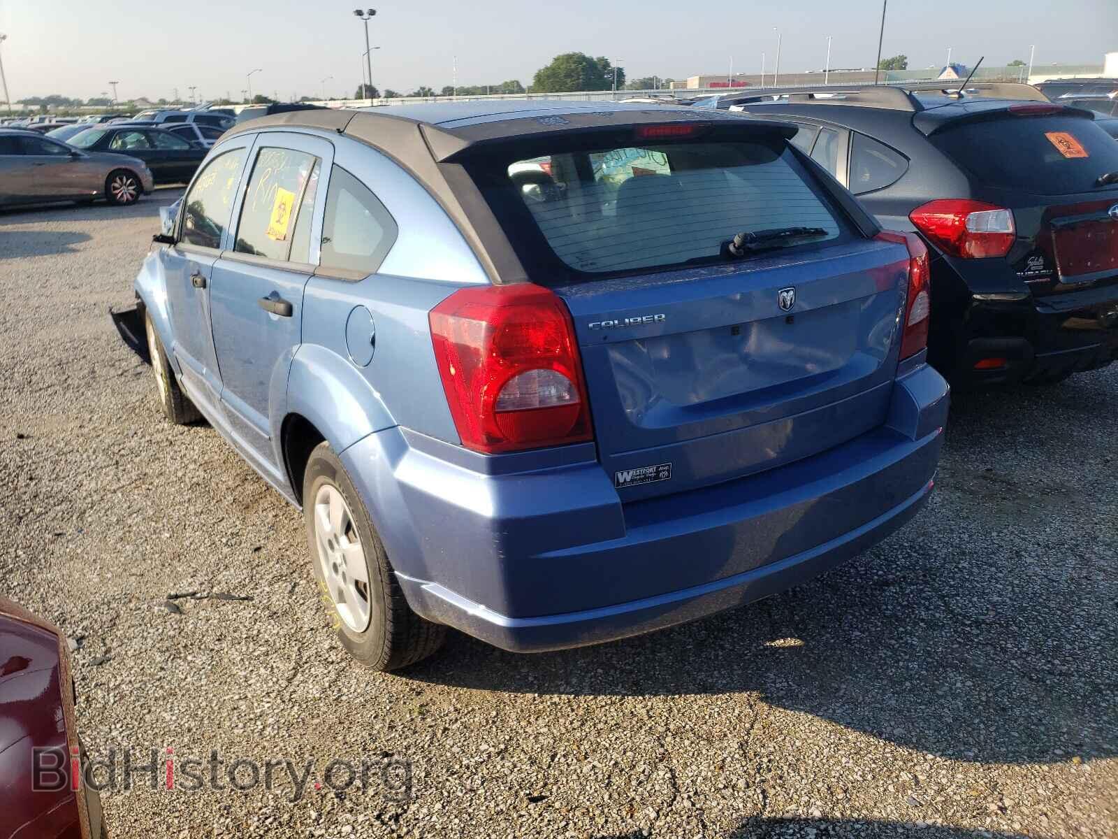 2007 DODGE CALIBER - VIN: 1B3HB28B87D280849 - Фото 3