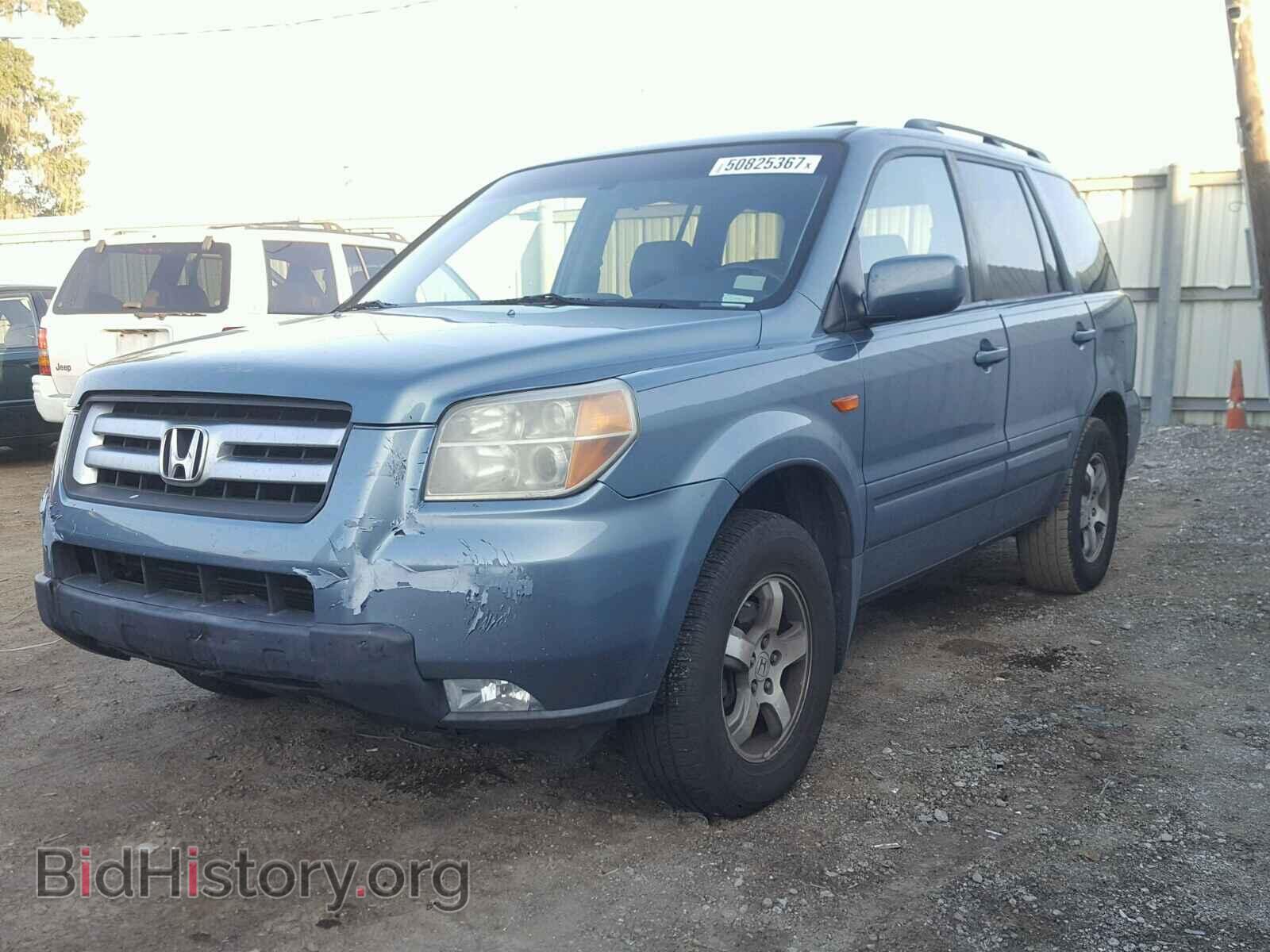 Фотография 5FNYF28687B034978 - HONDA PILOT 2007