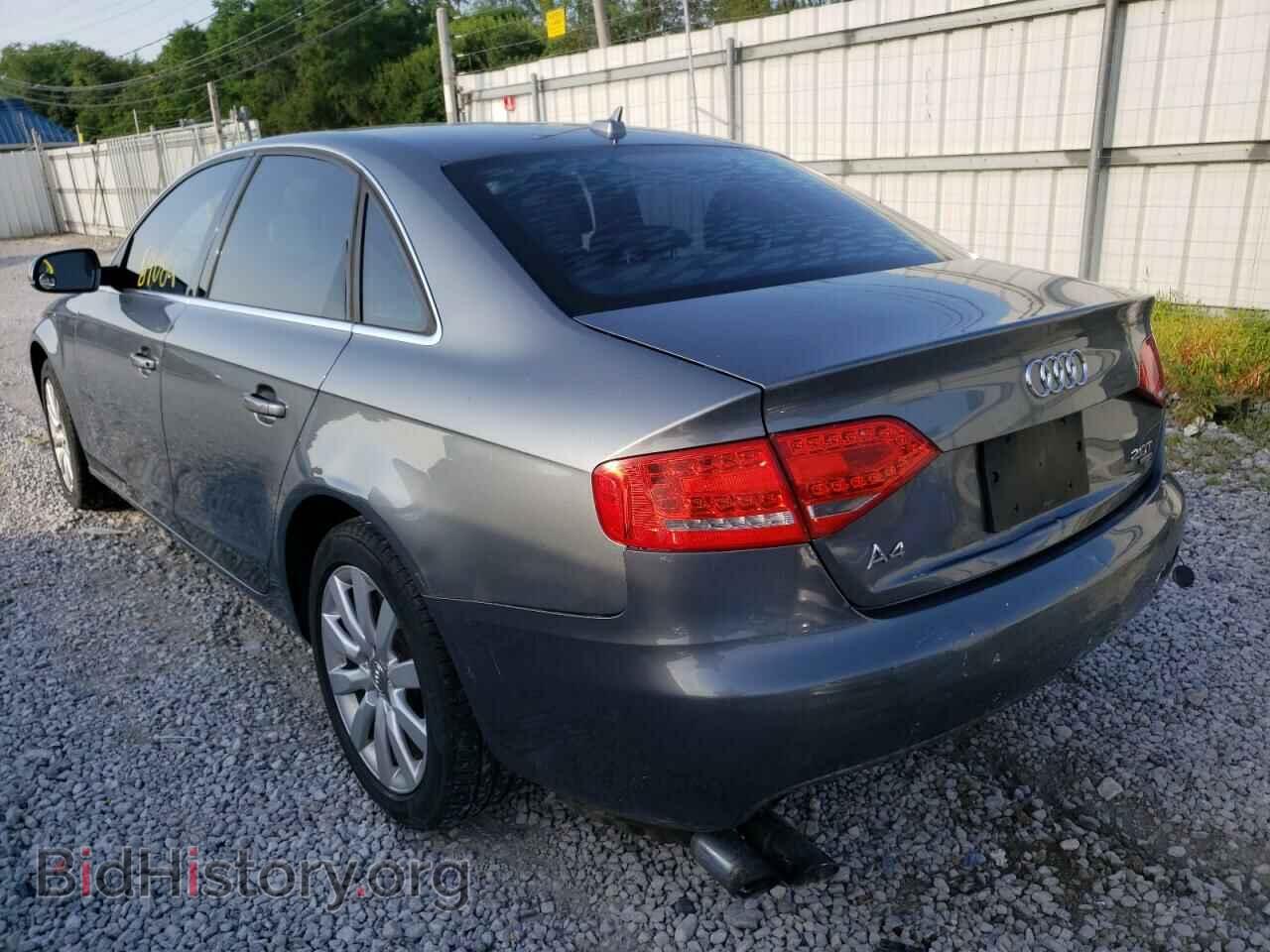 2012 AUDI A4 - VIN: WAUBFAFL0CN009199 - Фото 3
