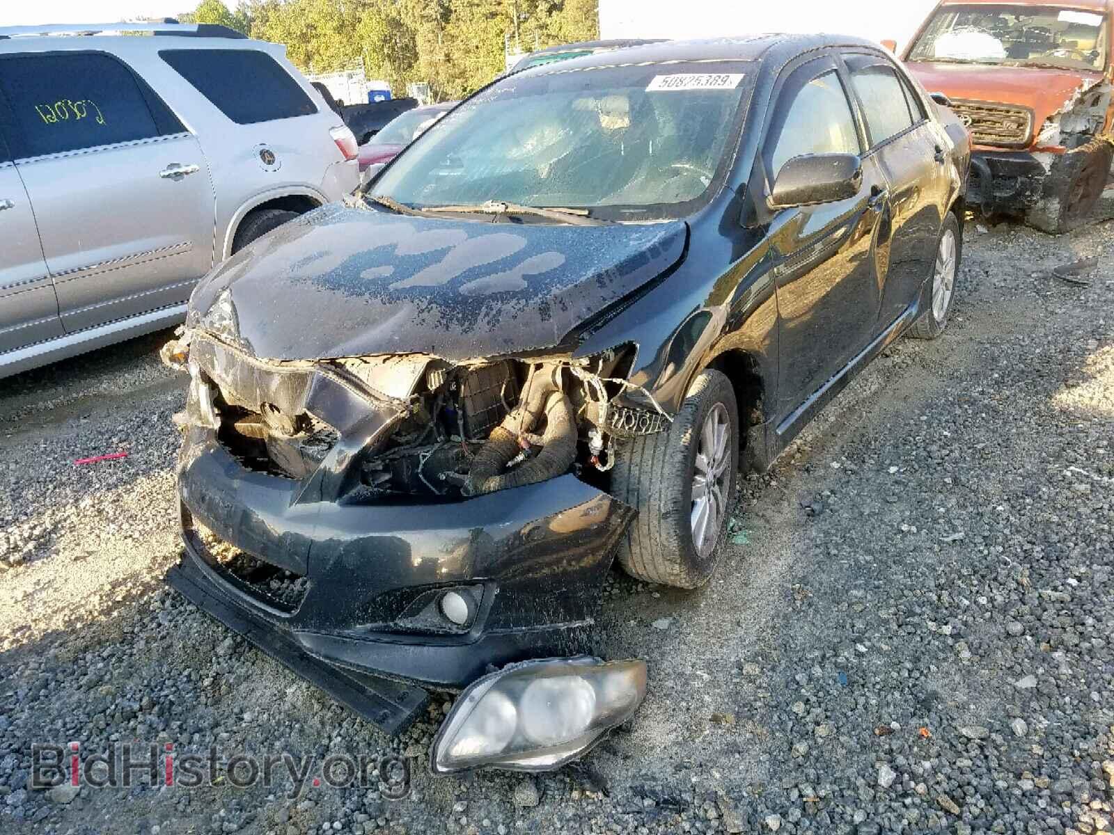 2010 TOYOTA COROLLA BA - VIN: 2T1BU4EEXAC422101 - Фото 2