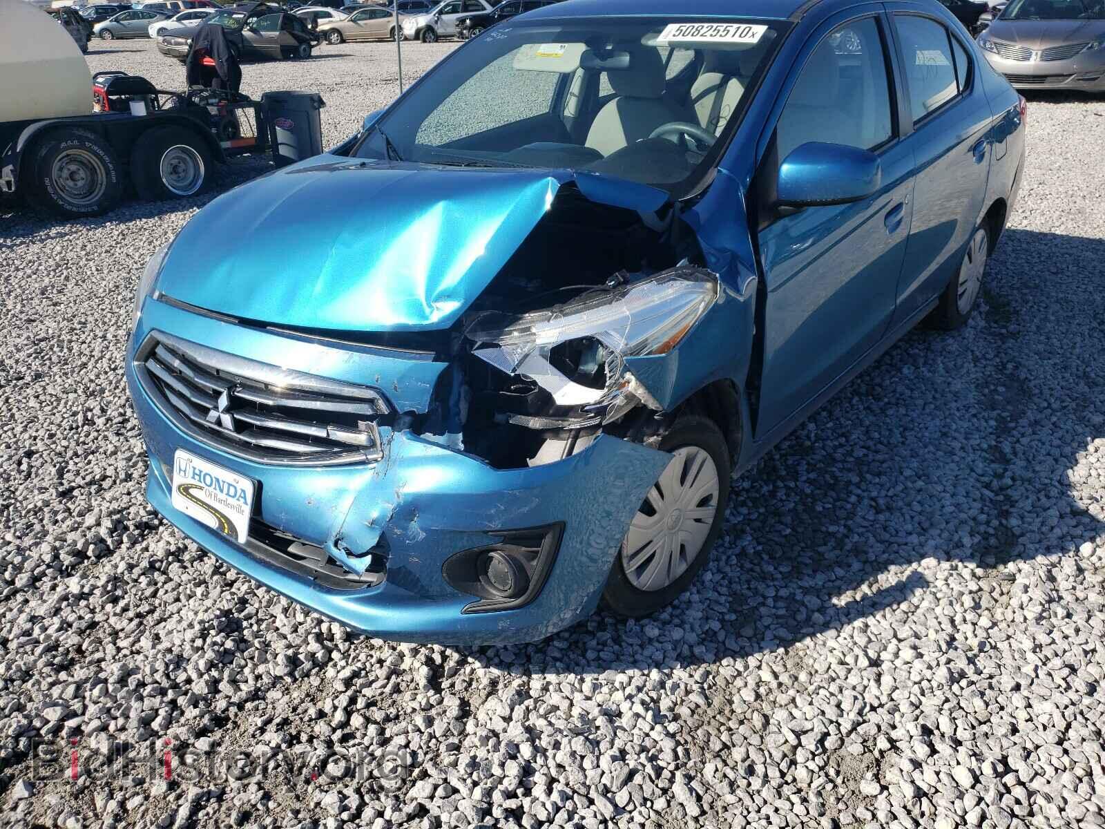 2019 MITSUBISHI MIRAGE - VIN: ML32F3FJ0KHF11016 - Фото 9