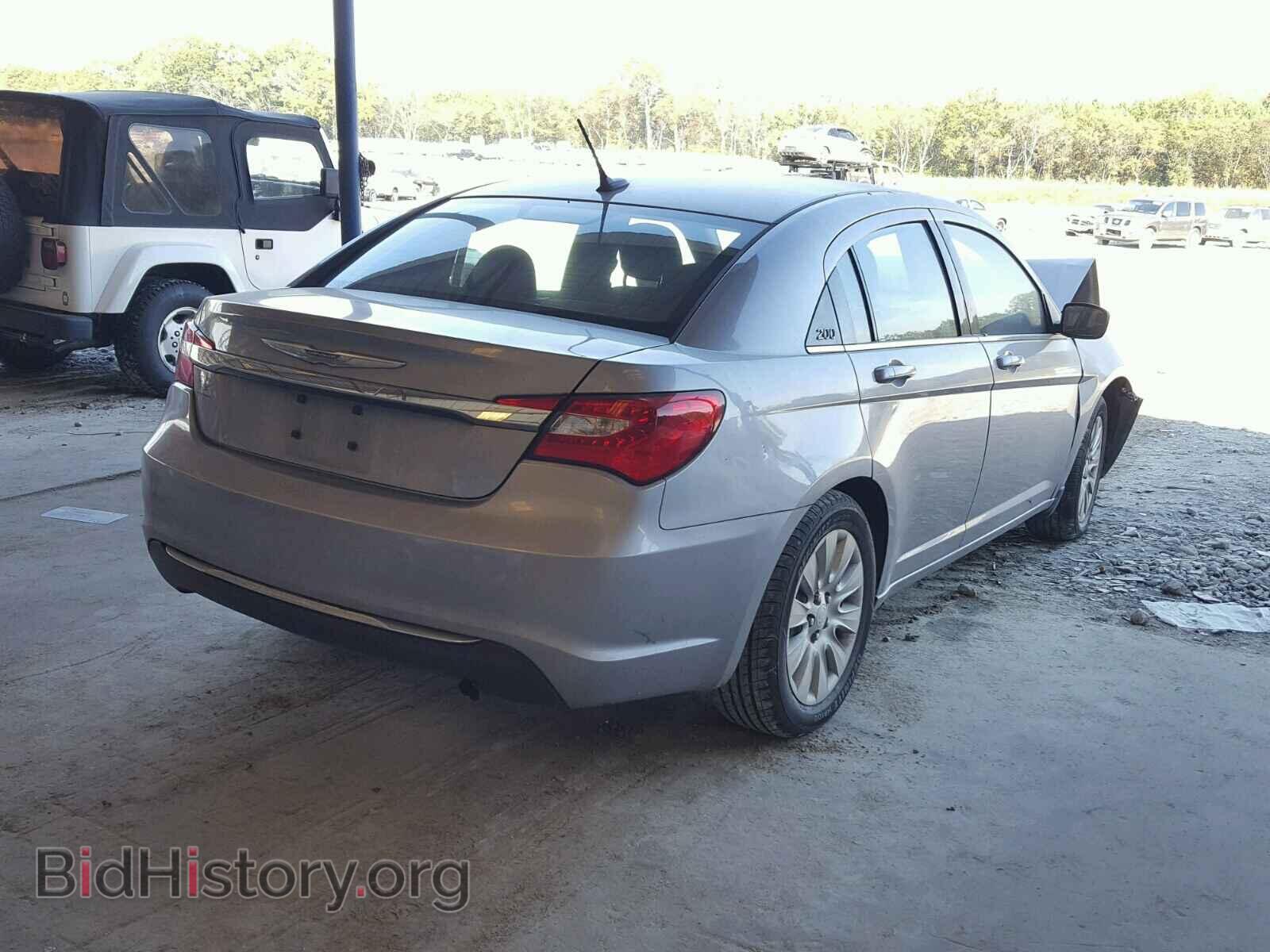 2013 CHRYSLER 200 - VIN: 1C3CCBAB3DN579384 - Фото 4